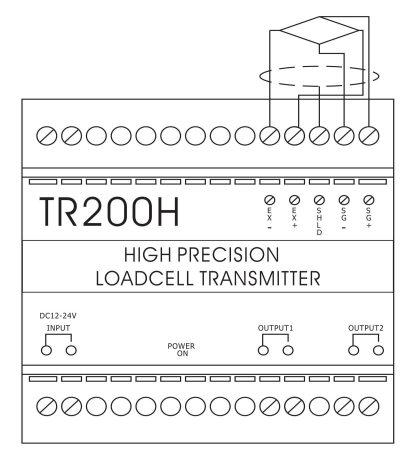 TR200H Analog weighing signal transmitter TR200H